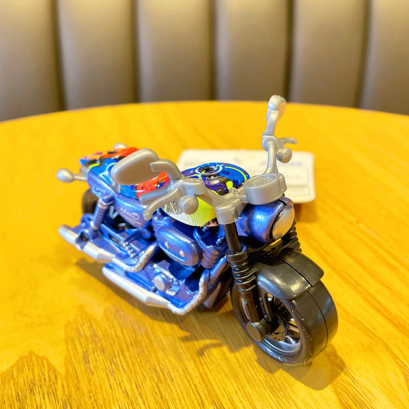 Wholesale PVC Return Motorcycle Keychains